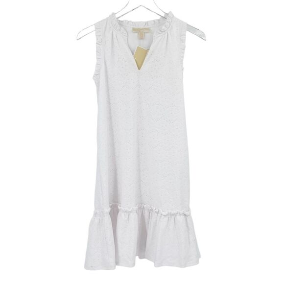 Michael Michael Kors Midi Dress In White - Picture 2 of 7